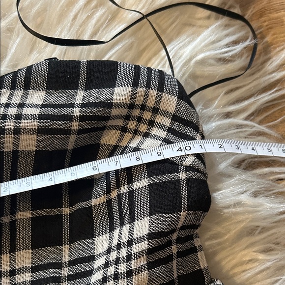 NEW BDG Plaid Black and White Women's Skirt SIZE XS-TP - Picture 7 of 9